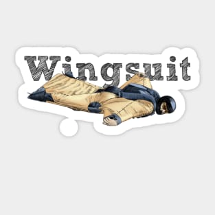 Wingsuit Sticker